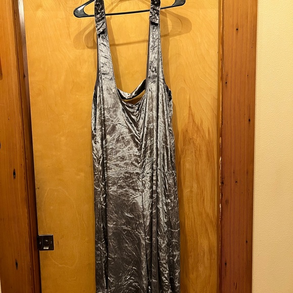 Maeve Velvet Wide Leg Overalls Jumpsuit Medium - Picture 12 of 12